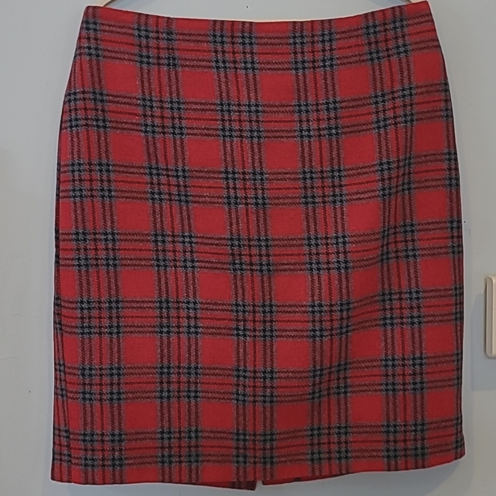 VINTAGE 90s 35th & 10th wool Tartan skirt 🏴󠁧󠁢󠁳󠁣󠁴󠁿
